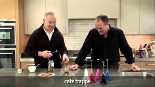 How to make a frappé coffee using an aerolatte milk frother [upl. by Cummings808]