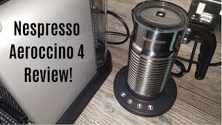 Nespresso Aeroccino 4 Milk Frother Review  Worth upgrading from the Aeroccino 3 [upl. by Twila732]