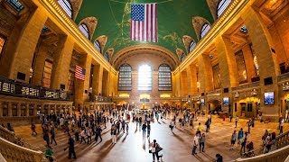 Walking Tour of Grand Central Terminal — New York City 【4K】🇺🇸 [upl. by Hugues58]