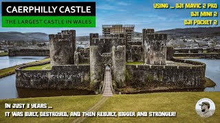 Caerphilly Castle  The Largest in Wales 2nd in Britain [upl. by Susi]