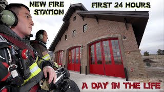 First 24 Hours in a New Fire Station  A Day in the Life [upl. by Einiffit904]