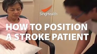 How To Position A Stroke Patient [upl. by Tasia]