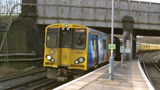 Half an Hour at 216  Birkenhead North Station 1022017  Class 507 508 terminus [upl. by Larentia]