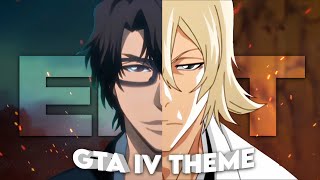 Aizen x Urahara  GTA IV Theme Edit [upl. by Barboza544]